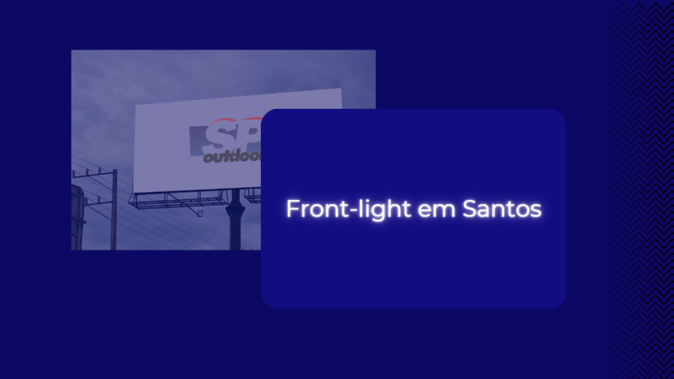 Front-light em Santos
