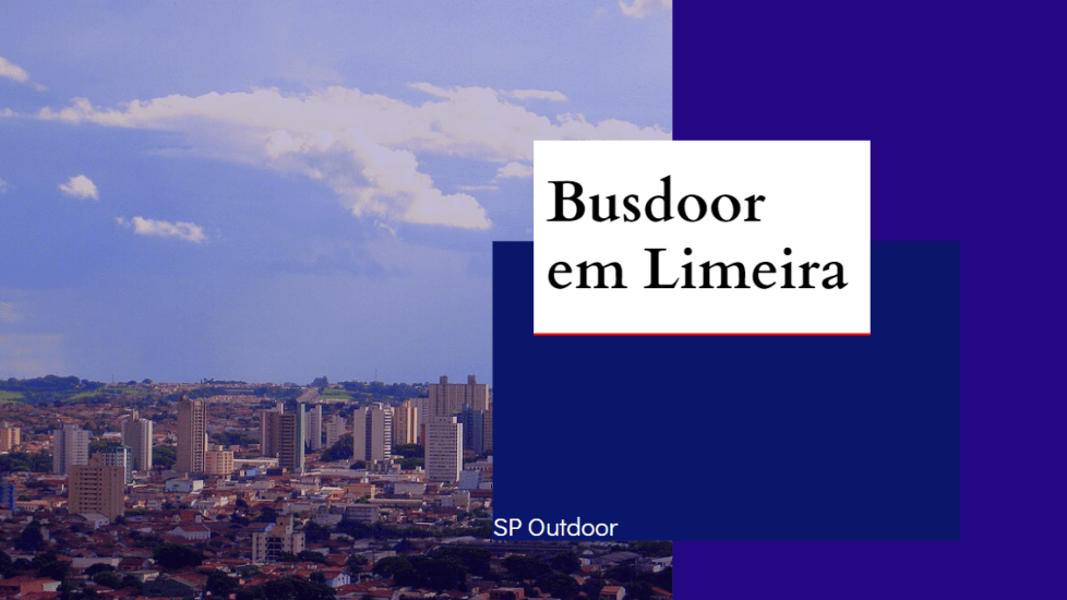 Busdoor em Limeira