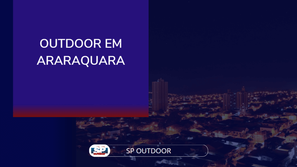 OUTDOOR EM ARARAQUARA
