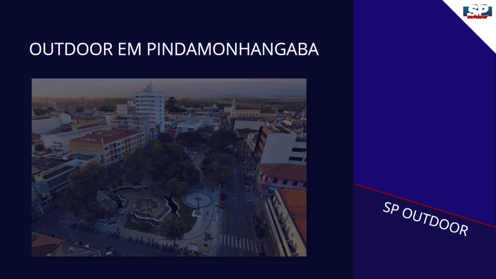 OUTDOOR EM PINDAMONHANGABA