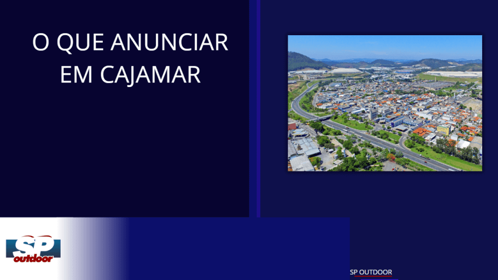 O QUE ANUNCIAR EM CAJAMAR