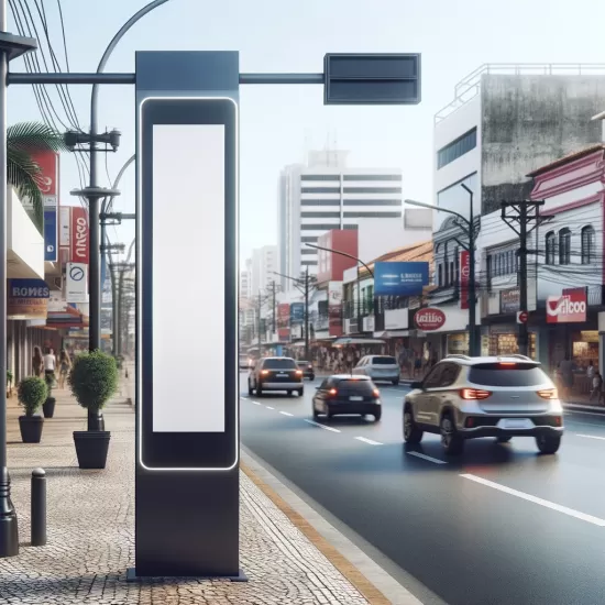 Front-lights digitais e a moderniza&ccedil;&atilde;o da publicidade em Piracicaba.