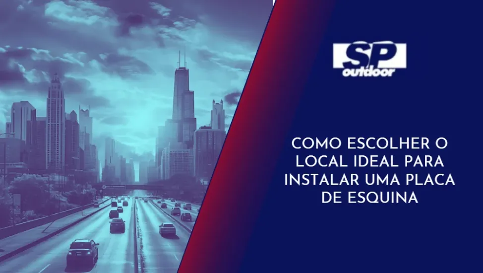 COMO ESCOLHER UM ESPA&Ccedil;O IDEAL PARA COLOCAR UM PLACA DE ESQUINA