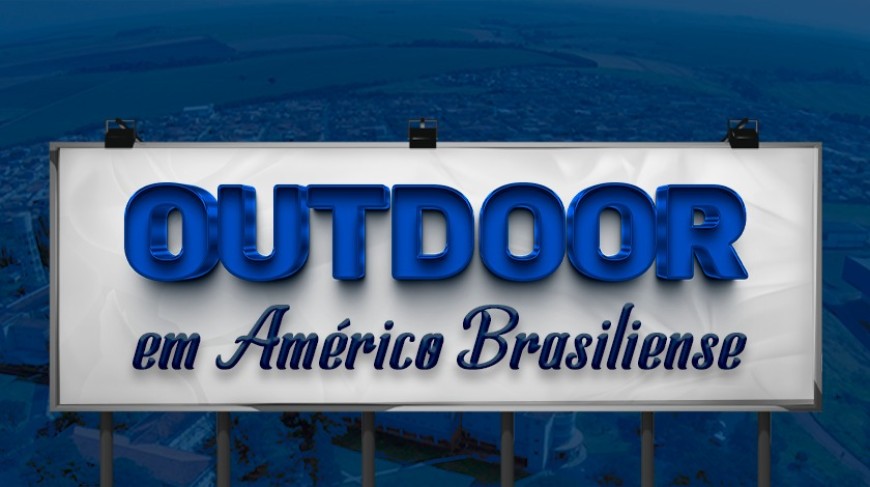 ANUNCIE OUTDOOR EM AM&Eacute;RICO BRASILIENSE
