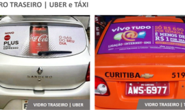 Ponto nº 4 - VIDRO TRASEIRO - TAXI E UBER - KL