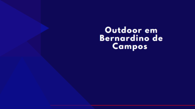 Ponto nº Outdoor em Bernardino de Campos
